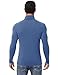 Poriff Mens Turtleneck Shirts Fall&Winter Fleece Thermal Tops Camisa Cuello De Tortuga para Hombre (Light Blue XXL)