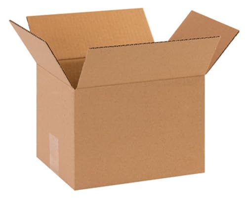 Image of Secure Seal - 10x8x7 Pack of 25 Corrugated Cardboard Packing Shipping Mailing Moving Carton Boxes