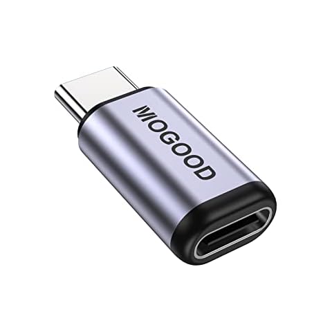 MOGOOD USB C Male to Female Adapter,Support 100W Fast Charging 40Gbps Data Transfer 8K@60Hz Video output for USB4,Thunderbolt 4/3,Laptop,Steam Dock,Switch,Tablet Cover