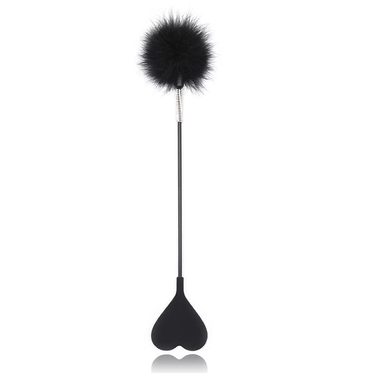 Fouet en Cuir de Sport en Cuir de Plumes Exquis
