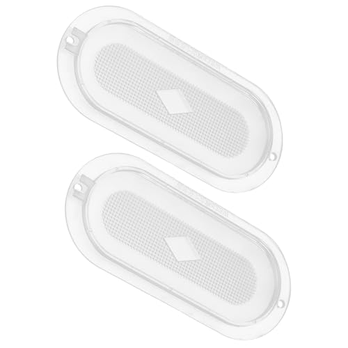 NULYLU Ersatz Dunstabzugshauben Lampenschirme aus Kunststoff...