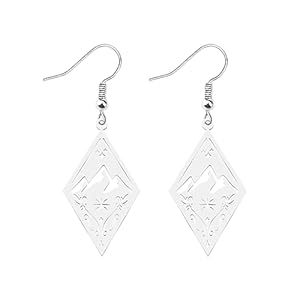 Okeych velaris necklace thorns and roses fan jewelry s jm merch bookish gift  urban country home decor