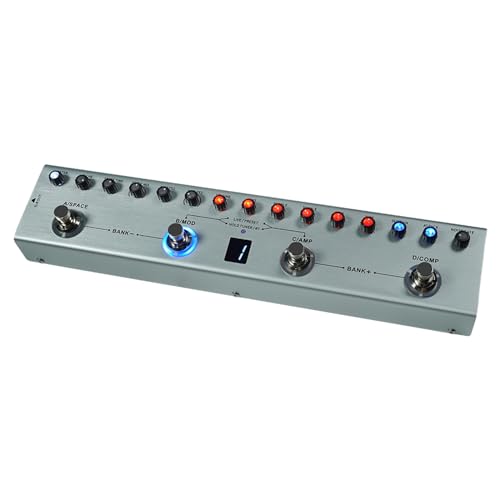 Jemora Pédale multi-effets pour basse, égaliseurs à 3 bandes, sortie symétrique XLR, 3 retards, 3 réverbérations, pédale d’effets pour basse, connexion BT, type-C, rechargeable pour basse électrique - Les Beatles, Paul McCartney, John Lennon, RIngo Starr, George Harrison Jemora Pédale multi-effets pour basse, égaliseurs à 3 bandes, sortie symétrique XLR, 3 retards, 3 réverbérations, pédale d'effets pour basse, connexion BT, type-C, rechargeable pour basse électrique