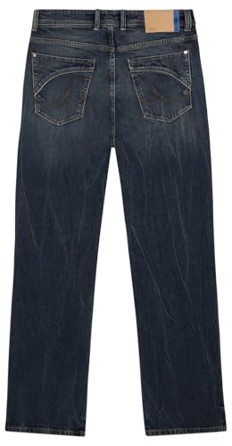 LTB Jeans Tinman 401 Jeans in Blau Mid Rise hergestellt aus Baumwollmischung, Größe 28, 34 3
