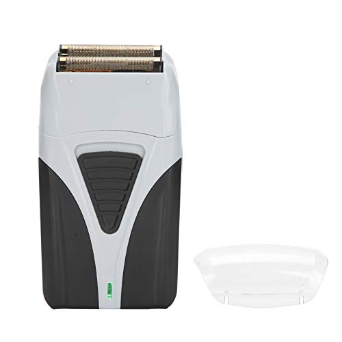 Generic Afeitadora Eléctrica Profesional para Hombres Máquina Cortadora de Cabello para Barba Portátil para un Afeitado Cómodo Batería de Litio en Seco y Húmedo de 60 a 90 Minutos Negro