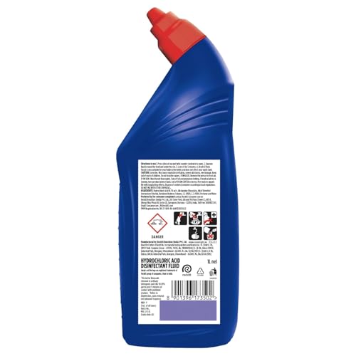 Image of Harpic Toilet Cleaner, Original 1L + Harpic Ultra Bathroom Cleaner, Citrus 500ml (combo pack)