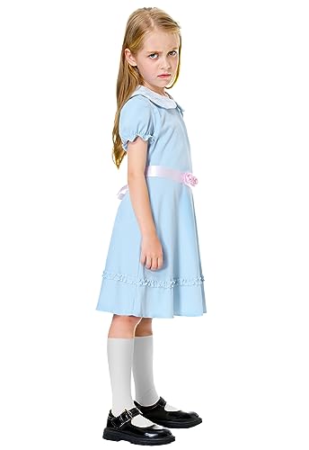 Disfraz azul de manga abullonada para niñas 9-10 años miniatura 5