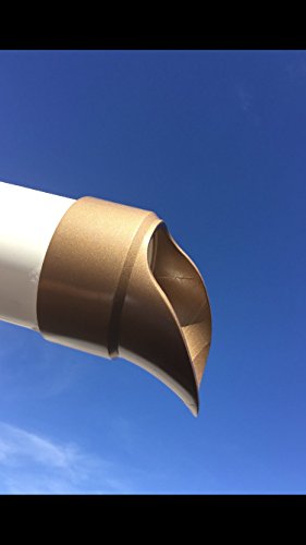 Commercial PVC Downspout Nozzle 6"