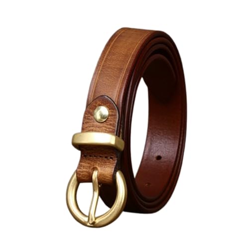Ceinture en cuir véritable femme pour ajuster les pantalons et souligner la taille