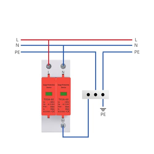 Module de parafoudre domestique LBO protégeant des surtensions électriques - 6