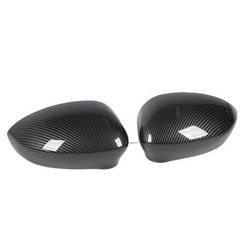 Tapa cubierta espejo retrovisor con acabado resistente para Fiat 500 izquierdo derecho 4