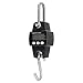 Kikumi Crane Scales Portable Digital Accurate Multifunction Ale Industrial Electronic Hanging Scale (Black)