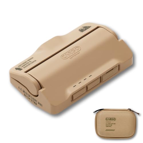 CARGO CONTAINER カーゴコンテナ SLIM LIGHT MINI ランタン ライト アウトドア LED 充電式 専用ケース付 ベージュ CARGO CONTAINER カーゴコンテナ SLIM LIGHT MINI ランタン ライト アウトドア LED 充電式 専用ケース付 ベージュ