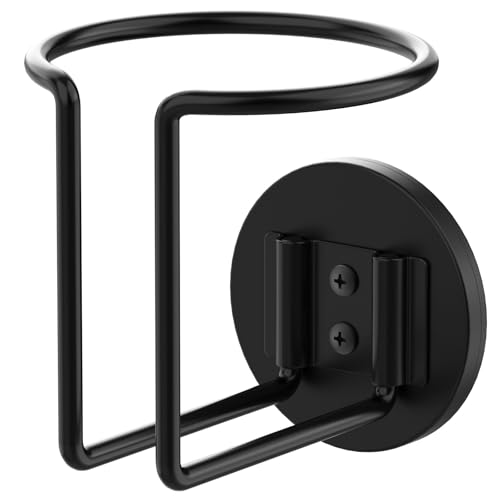 Magnetic Cup Holder Durmmur SUS 304 Stainless Steel Magnetic Cup Caddy Magnetic Drink Holder for Tractor Mower Truck School Bus Refrigerator Treadmill Magnet Can Holder on Metal Surface(1 Pack)