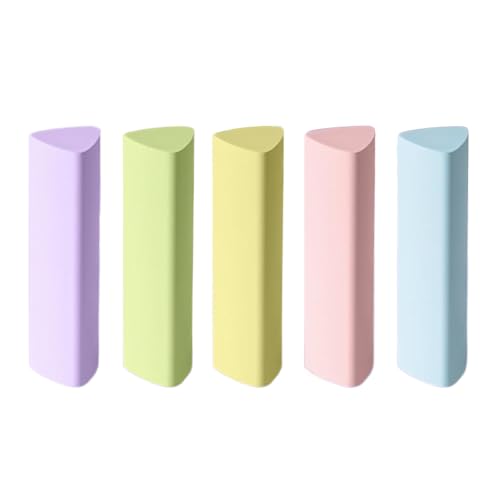 5 PCS消しゴムセットソフト美的消しゴムトライアングルスクールスケッチ絵画芸術用