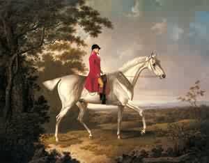Peinture à l'huile de style anglais pour décorer un salon élégant avec un tableau de cavalier