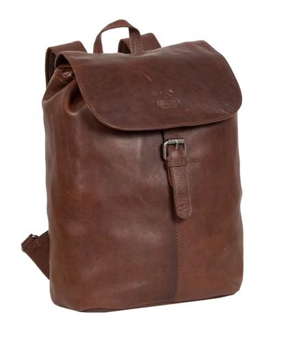 Mustang sac à dos Catania cuir véritable marron vintage pour homme
