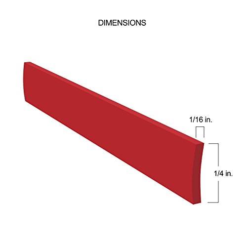 Red Auto-Body Molding Trim for Car SUV Truck Exteriors 10 Feet Long - Thumbnail 6