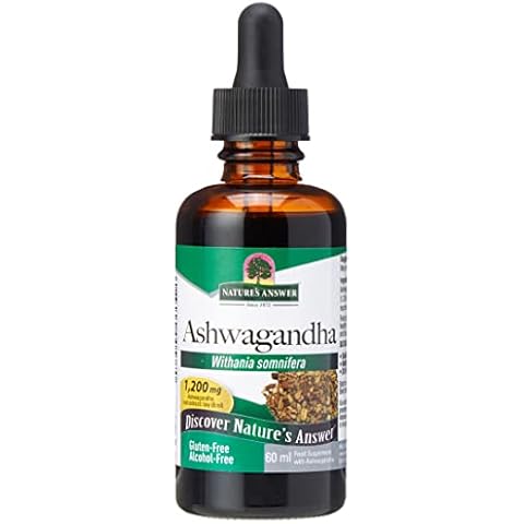 Nature's Answer Alcohol-Free Ashwagandha Root, 2-Fluid Ounces Cover