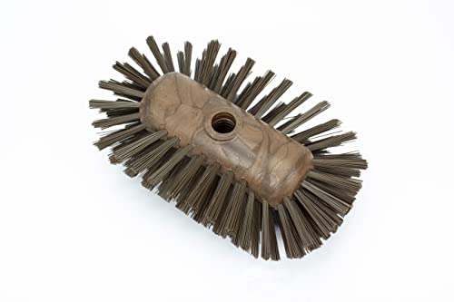 Image of SPARTA Kettle Brush, Essential Scrubber with Flared Head for Cleaning Tanks and Kettles, 5.5 inch x 9.5 inch, 2 Count, Brown