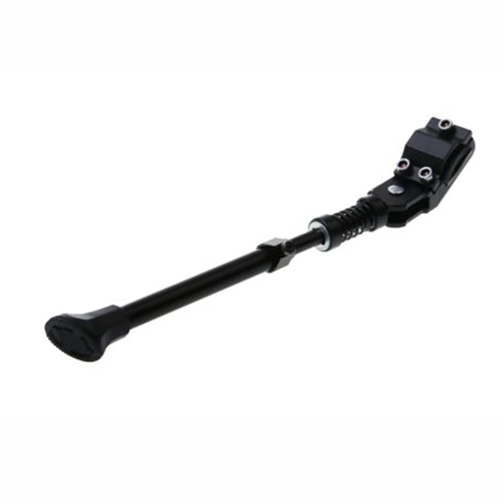 Regulowana podpórka rowerowa z antypoślizgowymi gumowymi nóżkami, regulowana podpórka rowerowa Rower górski Mtb Aluminiowa boczna tylna podpórka Pasuje do opon 16/20/24/26 cali 700 Rower szosowy Stoja