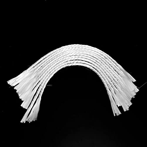 20 Piezas Mechas de Fibra de Vidrio 7.5 in para Velas miniatura 3