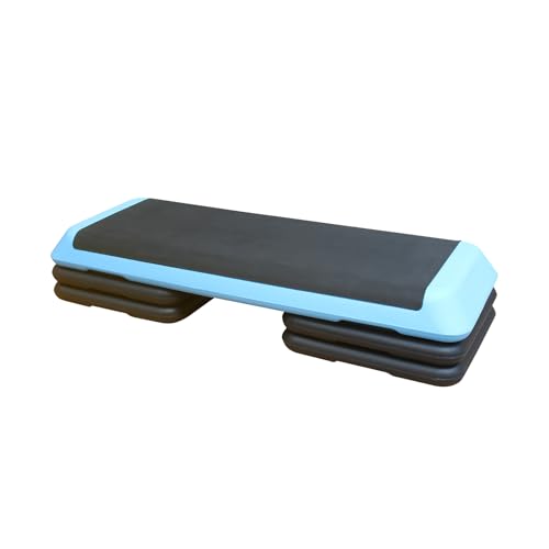 French Fitness 16-20-24 3-in-1 Wooden Plyo Box - Black, Interlocking Design, 3/4