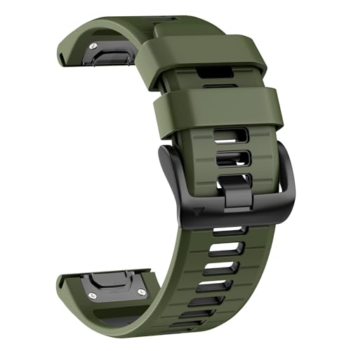 U-LIMVE Armband für Garmin Fenix 8 51mm/Fenix 7X Pro/Fenix 7X/Fenix 6X Pro/Fenix 6X/Fenix 5X/Fenix 3, Silikon QuickFit 26mm Ersatzarmband U-LIMVE Armband für Garmin Fenix 8 51mm/Fenix 7X Pro/Fenix 7X/Fenix 6X Pro/Fenix 6X/Fenix 5X/Fenix 3, Silikon QuickFit 26mm Ersatzarmband