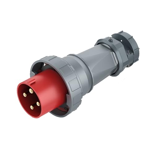 Prise industrielle 63A 4P IP67 TYP-1110 connecteur mâle étanche triphasé
