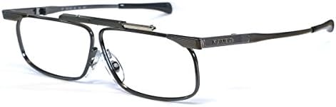 SlimFold Kanda (005) of Japan Folding Reading Glasses w/Case in Gun Metal +2.0