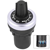 2K Ohm Rotary Potentiometer, frequency conversion and speed governing. Resistance Value: 2k Ohm; Resistance Tolerance: +/-10 %; Model: LA42DWQ-22 B2K; Type: rotary potentiometer. Mounting Hole : 22mm , Operating Temperature : -20~+55 Celsius. Potenti...