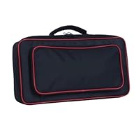 STURDY PROTECTION: This guitar pedalboard storage bag offers reliable protection for your pedals, shielding them from dust, scratches, and impact, keep your gear safe and organized PORTABLE DESIGN: Designed for convenience, the portable guitar pedalb...