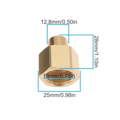 Buse rotative 040 adaptateur laiton M18 compatible Karcher HD 276 bars