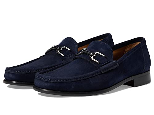 Image of Bruno Magli Men's Trieste Loafers, Leather Shoes, Slip-On Dress Shoes