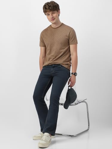 Image of Neostreak Men's Washed Bootcut Jeans Stretchable