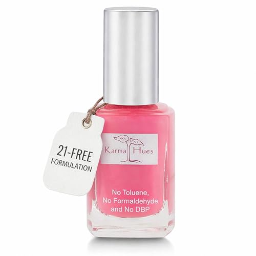 Karma Organic Natural Nail Polish-Non-Toxic Nail Art Vegan and Cruelty-Free Nail Paint (Beachy Chic)