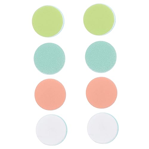 IMIKEYA 8pcs Baby Nail Drill Replacement Pads Electric Trimmer Grinding Heads for Baby Nail Filer Kit Random