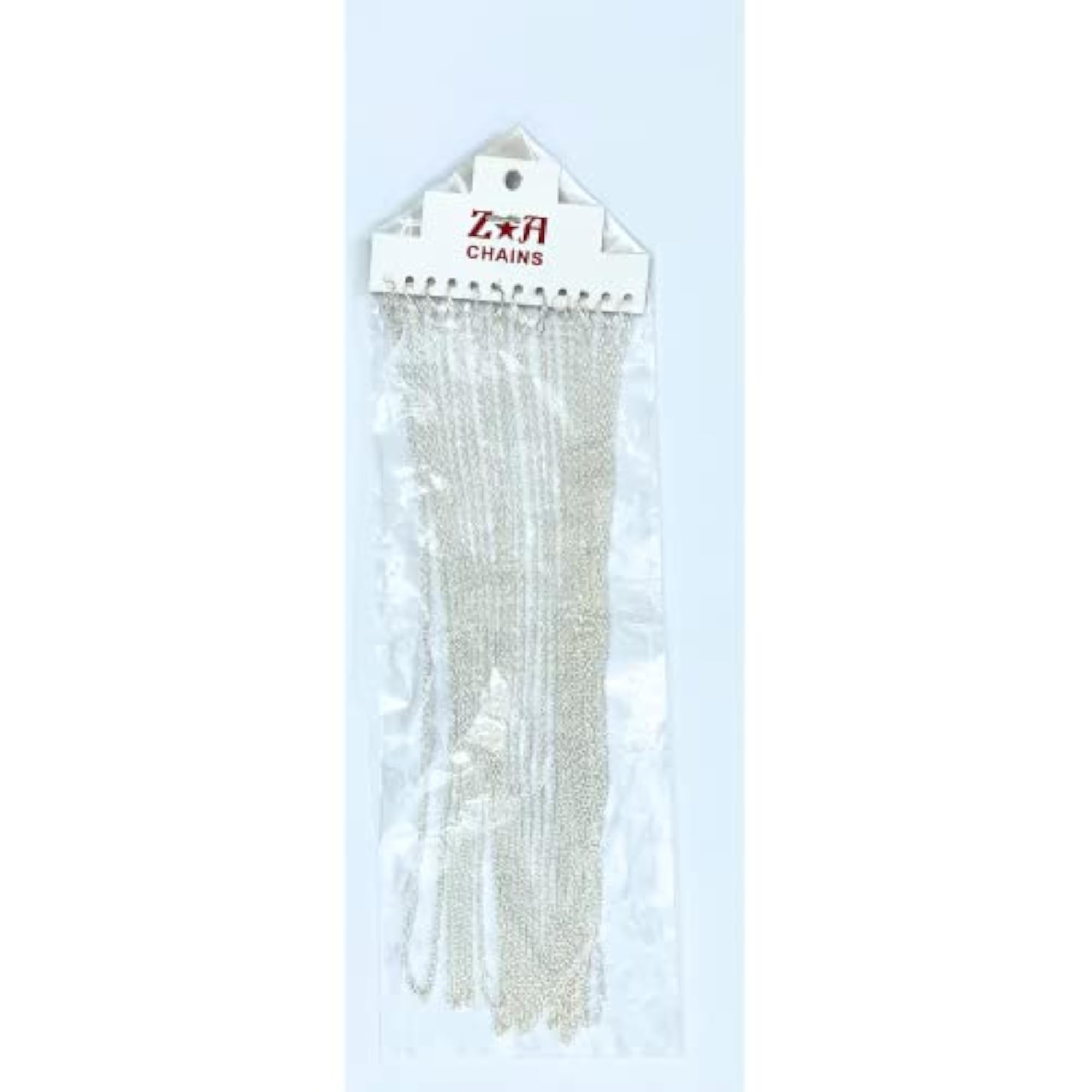 Elegant Gold Plated 12 Piece Artificial Chains Set