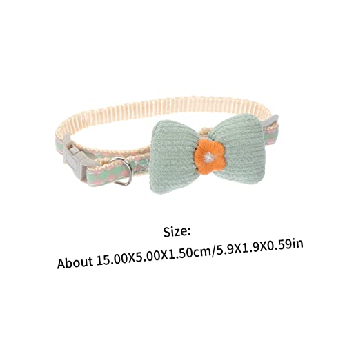 Collier nœud papillon pour chien et chat | Lot de 2 motifs plaid - 3