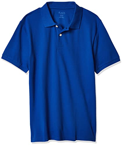 Image of The Children's Place Boys' Uniform Performance Polo
