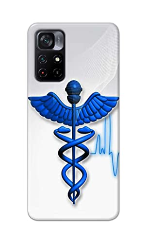 Image of Printed Hard Back Cover Case for Mi Poco M4 Pro 5G Back Cover (Medical Doctor) -1803