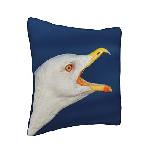 Housses de coussin velours côtelé mouettes pour rénover canapé