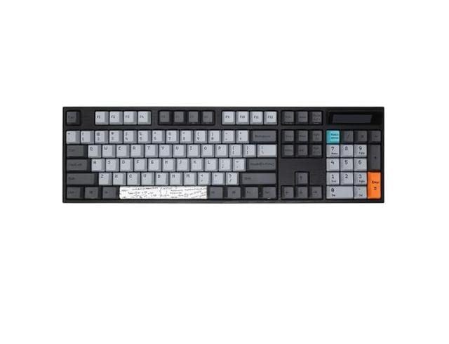 COMPAE - varmilo VA104C-S 104key mechanical keyboard wired computer gaming keyboard (VA104C-S wired cherry red)