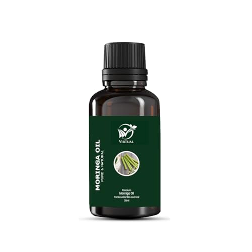 Image of Moringa Essential Oil 30ml Pure Natural Cold Pressed Oil for Hair Growth Skin Care Face Massage Aromatherapy Nourishing Multipurpose Carrier Oil