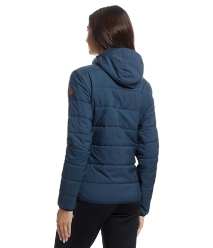 Image of Fjallraven Keb Padded Hoodie Women's Jacket - Lightweight, Insulated, Weather Resistant Fabric - Hiking, Trekking