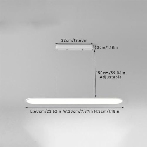 Classic long table indoor lighting au design minimaliste suspendu - 3