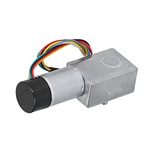 Moteur de réduction d'encodeur robuste SIXRUN en métal avec engrenage réversible DC 24V - 5