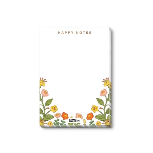 Image of PAPBOO Easy to carry Cute A6 Size Tear-off Notepads,90 Sheets,100 GSM, Gift(Happy Notes)
