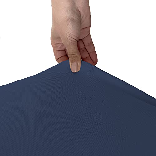 Italian Bed Linen “ Pretty” Sofa Cover, Dark Blue, 2 Places - Image 3