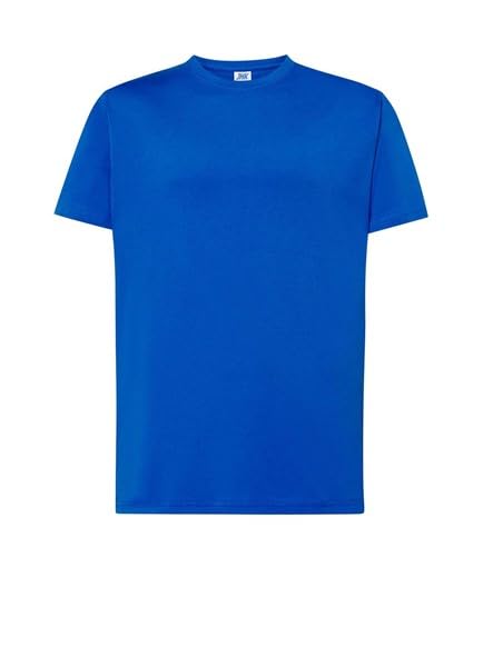 Camiseta para niño o niña, 100% algodón, 150 gramos, mod. TSRB TSRK 150, azul royal, 3-4 Años
